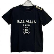 バルマン SF113641193 ブラック ロゴ ショルダーボタン Tシャツ 買取実績です。
