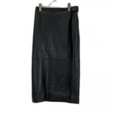 バレンシアガ 20年 ブラック 640981 羊革レザースカート 買取実績です。