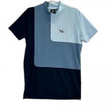 ウノ ピゥ ウノ ウグァーレ トレ 【GOLF】【×戸賀敬城】GRT118-POE339 ブルー S/S MOCK メッシュモックネックTシャツ 買取実績です。