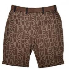 ウノ ピゥ ウノ ウグァーレ トレ 【GOLF】GRK050-POE427 ブラウン パイル地 KNIT SHORT PANTS ロゴ総柄ショートパンツ 買取実績です。