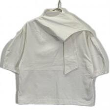 イロット ホワイト Pure Organic Cotton Blouse ボウタイショートスリーブブラウス 買取実績です。