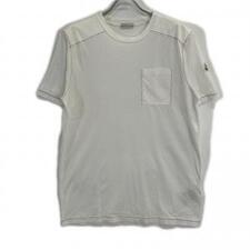 モンクレール 22SS ホワイト SS T-SHIRT トリコロールステッチデザインTシャツ 買取実績です。