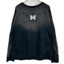ニードルズ 25AW RW336 ブラック DECONSTRUCTED SWEAT SHIRT スウェットトレーナー 買取実績です。