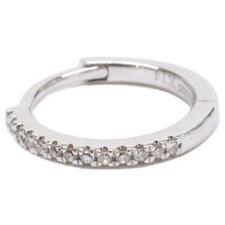 ビジュードエム K14WG 0.03ct ミニフープピアス 買取実績です。
