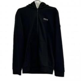 モンクレールの23年 MAGLIA APERTA CONブラック ジップアップ パーカーの買取実績です。
