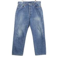 アプレッセ 22AW 22AAP-04-05H インディゴ コットン ボタンフライ ウォッシュドデニムワイドパンツ 買取実績です。