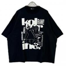 カラー ブラック 23SCM-T12207 度詰めハード天竺プリントTシャツ 買取実績です。