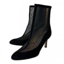 ペリーコ ブラック スエード×メッシュ DOT TULLE BOOTS METRO ショートブーツ 8.0cm 買取実績です。