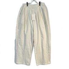 アンセルム 25SS ホワイト TUCK SWEAT PANTS ダメージ加工スウェットパンツ 買取実績です。