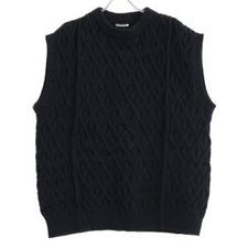 オーラリー A9AV04FM 19AW HARD TWIST MERINO ARAN KNIT VEST 買取実績です。