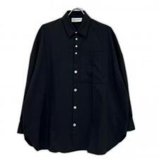 ナゴンスタンス 26SS 470JS430-0261 ブラック ポリエステル loose center crease shirt 買取実績です。