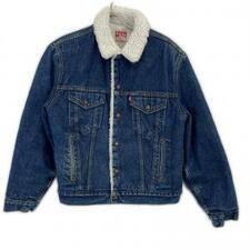 リーバイス 70608 0216 90's USA製 インディゴ BOA DENIM JACKET 買取実績です。