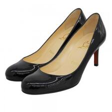 クリスチャンルブタン ブラック パテントレザー SIMPLE PUMP シンプルパンプス70 買取実績です。