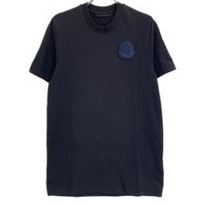 モンクレール 国内正規 23年 I20918C00069 ブラック ロゴワッペン 半袖Tシャツ