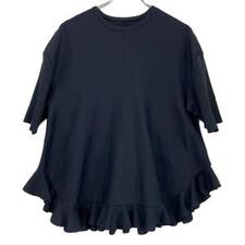 アドーア 25SS 531-5170320 ブラック アセテート×ナイロン ラッフルヘムニット 買取実績です。