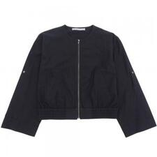 セオリーリュクス 24SS 03-4204110 ブラック コットン×ナイロン ワイドスリーブ ノーカラーウォッシャブルジップブルゾン 買取実績です。