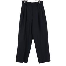 セリーヌ 21AW 2P582523K ブラック モヘア×ウール ペーパーバック ワイドパンツ 買取実績です。