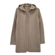 フォクシー ベージュ カシミヤ100 フード付 カシミヤロングカーディガン 買取実績です。