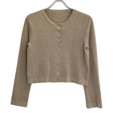 フォクシー ブラウンベージュ カシミア×コットン カーディガン 買取実績です。
