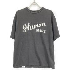 ヒューマンメイドを宅配で買取。ブラック the Future is in the Past TEE Tシャツを買取りました。状態は若干の使用感がある中古品です。
