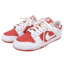 ナイキ ホワイト×レッド DUNK LOW チャンピオンシップレッド 買取実績です。