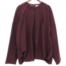 エンフォルド 24AW 300HA230-0021 ボルドー レーヨン混 TUCK-NECK PULLOVER 買取実績です。