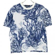 ルイヴィトン 23年 ホワイト×ブルー グラフィックモノグラムTシャツ 買取実績です。