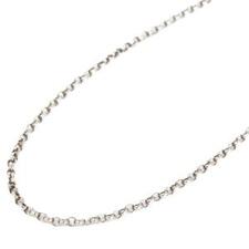 クロムハーツ 925 ロールチェーンネックレス 18インチ 買取実績です。