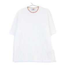 エルメス 467990HA ホワイト サドルステッチ コットン Tシャツ 買取実績です。