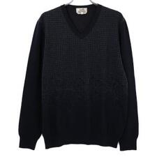 エルメス ブラック グラデーション総柄ニットセーター 買取実績です。