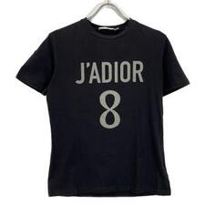 ディオール 213T03TC001 ブラック コットン×リネン J'ADIOR8 ロゴ クルーネックTシャツ 買取実績です。