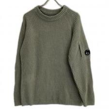 シーピーカンパニー 25AW カーキ Cotton Chenille Crewneck Lens Sweater 買取実績です。