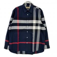 バーバリー 8004829 ネイビー Windsor patch pocket shirt 買取実績です。