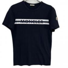 モンクレール 21年製 ネイビー MAGLIA ロゴ ワッペン クルーネック Tシャツ 買取実績です。