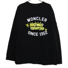 モンクレール 23年 ブラック T-SHIRT LS ロゴプリント×ベロア ロンT 買取実績です。