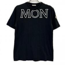 モンクレール 22年製 ブラック コットン SS T-SHIRTS ロゴ ショートスリーブカットソー 買取実績です。