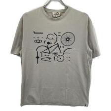 エルメス 71-5732 カーキ コットン100% 自転車パーツ Tシャツ 買取実績です。