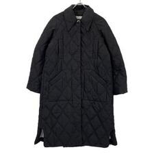 ガニー 24AW 6747 ブラック Quilt Raglan Midi Coat/キルティングラグランミディコート 買取実績です。
