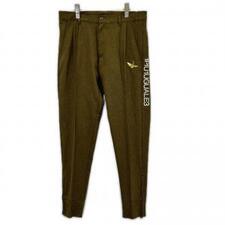 ウノ ピゥ ウノ ウグァーレ トレ 【GOLF】【×戸賀敬城】GRP064-POE340 ブラウン PINTUCK PANTS センタープレススラックスパンツ 買取実績です。