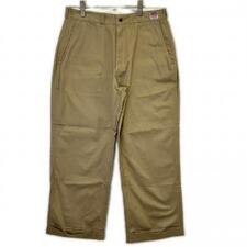エヌハリウッド 2242-PT23-028-W ベージュ × BIG MAC PANTS テーパードシルエット チノパンツ ダブル仕様 買取実績です。