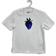 バーバリー ダニエルリー期 8089368 ストロベリープリント ホワイト クルーネックTシャツ 買取実績です。