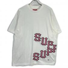 シュプリーム ホワイト Cracked Spellout S S Top 買取実績です。