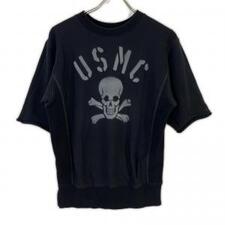 フリーホイーラーズ 2324004 ブラック 半袖スウェット USMC SKULL and BONES 買取実績です。