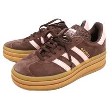 アディダス ブラウン×ピンク JI0326 GAZELLE BOLD スニーカー 買取実績です。