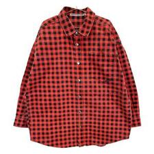アレキサンダーワン レッド ブロックチェック コットン ビッグシルエットジャケット 買取実績です。