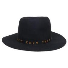 ヒステリックグラマー × STETSON 02173QH07 ブラック 刺繍リボン ウール ハット 買取実績です。