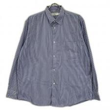 グラフペーパー GM233-50032STB ホワイト×ブルー High Count Regular Collar Round Cut Shir 買取実績です。