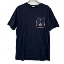 モンクレール 21年製 ネイビー S/S Tシャツ 買取実績です。
