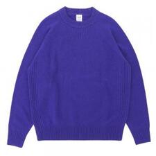 ディーシーホワイト D.C.WHITE パープル クルーネック カシミヤ ニット 買取実績です。