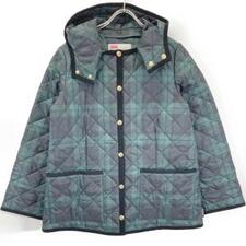 トラディショナルウェザーウェア 【SLOBE IENA別注】ブラック×グリーン ARKLEY W/HOOD コート 買取実績です。